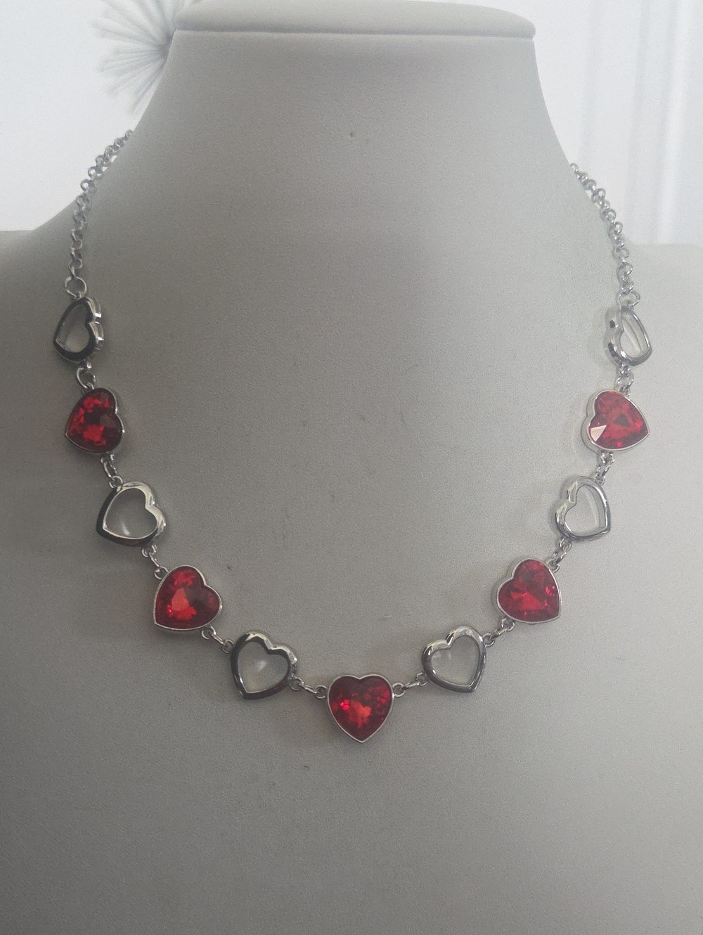 Paparazzi Contemporary Cupid Red Necklace NWT